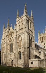 Obraz premium SELBY ABBEY IN YORKSHIRE, ENGLAND, UK