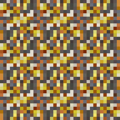 Seamless pattern background from a variety of multicolored squares.