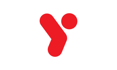 Letter Y RED