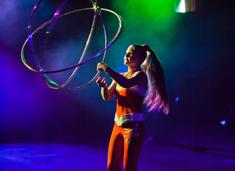 air circus performances in the circus