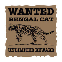 Wanted Bengal Cat