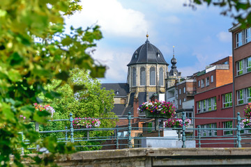 Cathedral in the European city