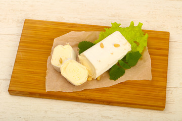 Brie cheese roll