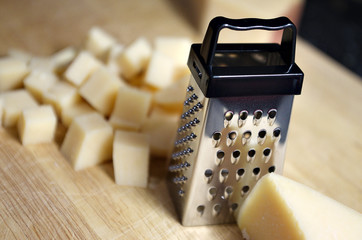 small grater for Parmesan cheese, grater for food