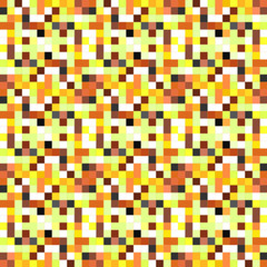Seamless pattern background from a variety of multicolored squares.