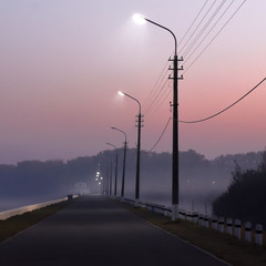 dawn on the Minsk Sea