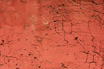 old red wall background