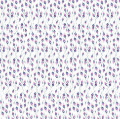 seamless pattern with flowers