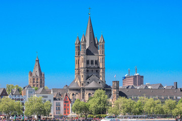 Groß Sankt Martin Kirche am Fischmarkt Köln 