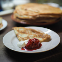 fried house pancakes