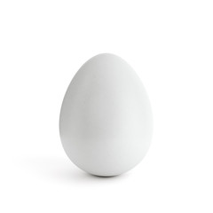 White egg isolated