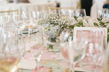 wedding decoration table