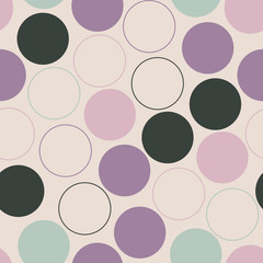 Colored Bubles repeat pattern design