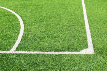 Obraz premium フットサルのコーナー