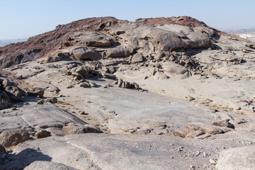Arabian desert landscape