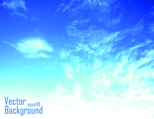 vector sky background 