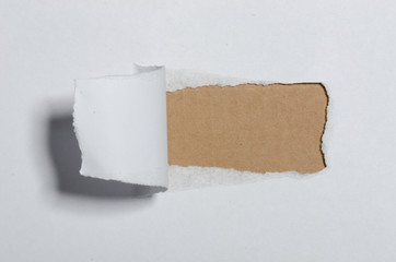 papel rasgado