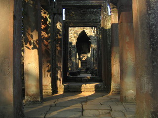 Angkor Wat. Temple in Cambodia. Unesco World Heritage Site. - Year 2001