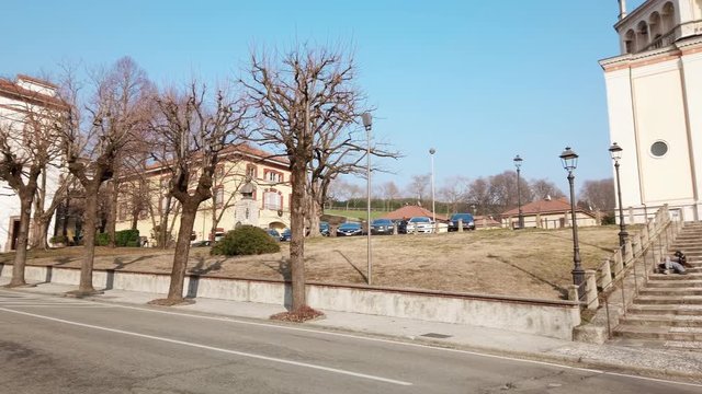 Pan of Crespi d'Adda (Bergamo IT) industrial village, Unesco World Heritage Site