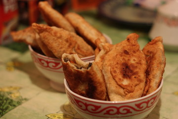 pies with mushrooms