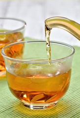 夏イメージ　麦茶