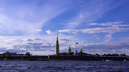 Fototapeta na wymiar Peter-Pavel's Fortress