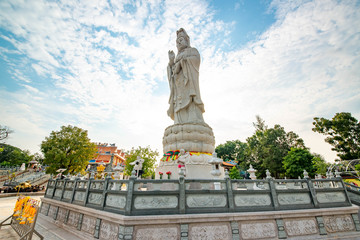 Obraz premium Chinese Temple in Kanchanaburi, Thailand