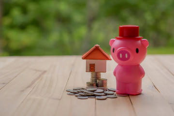 Model house with your deposit money