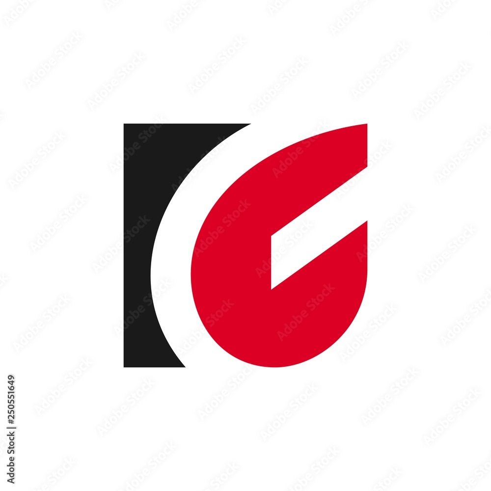 Wall mural letter g vector logo. icon symbol.
