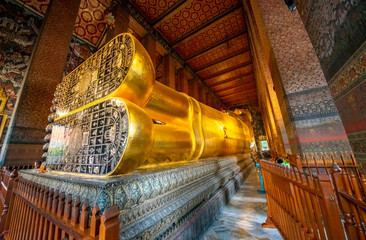 Wat Pho Buddhist Temple in Bangkok, Thailand
