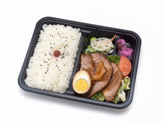 煮豚弁当