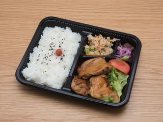 煮豚弁当