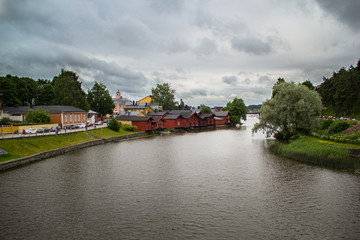 Obraz premium Porvoo town in Finland