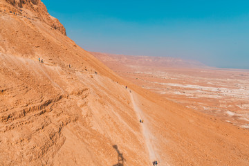 Amazing Landscape of Masada, Israel