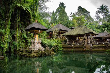 Fototapeta na wymiar Gunung Kawi Sebatu Temple, Ubud, Bali, Indonesia