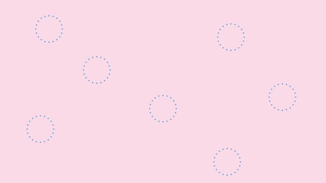 シェイプアニメーション　ループ素材　サークル　背景　