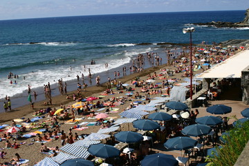 Zumaya. Village in Basque Country. San Sebastian. Spain. Year 2004