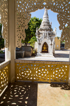 pagpda of recey in pugan,myanmar