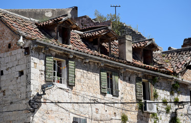 Fototapeta na wymiar Casa en Split Croacia