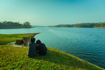 Couple pictures and relaxation