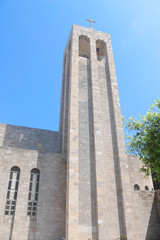 An interesting gothic church somewhere in Europe