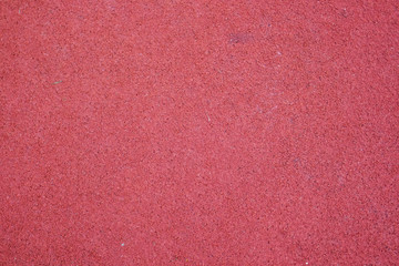 Running track texture close up