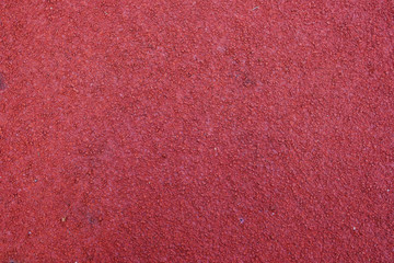 Running track texture close up