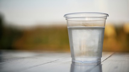 glass of water