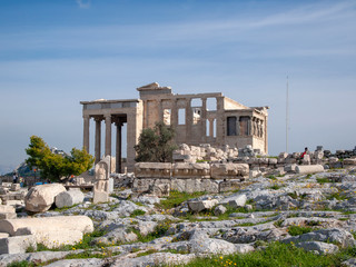 Obraz premium Erechtheion in Athen, Greece