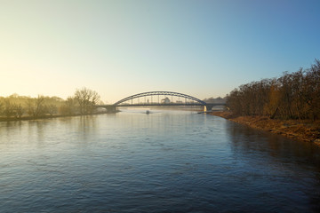 Historische Sternbrücke in Magdeburg