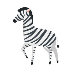 african zebra wild character © Gstudio