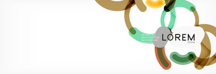 Modern geometrical abstract background