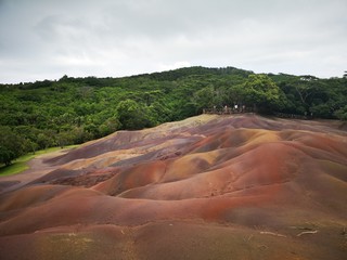 Siebenfarbige Erde Chamarel Mauritius