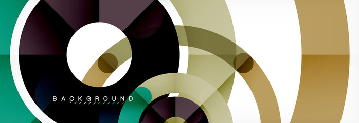 Fototapeta premium Modern geometrical abstract background